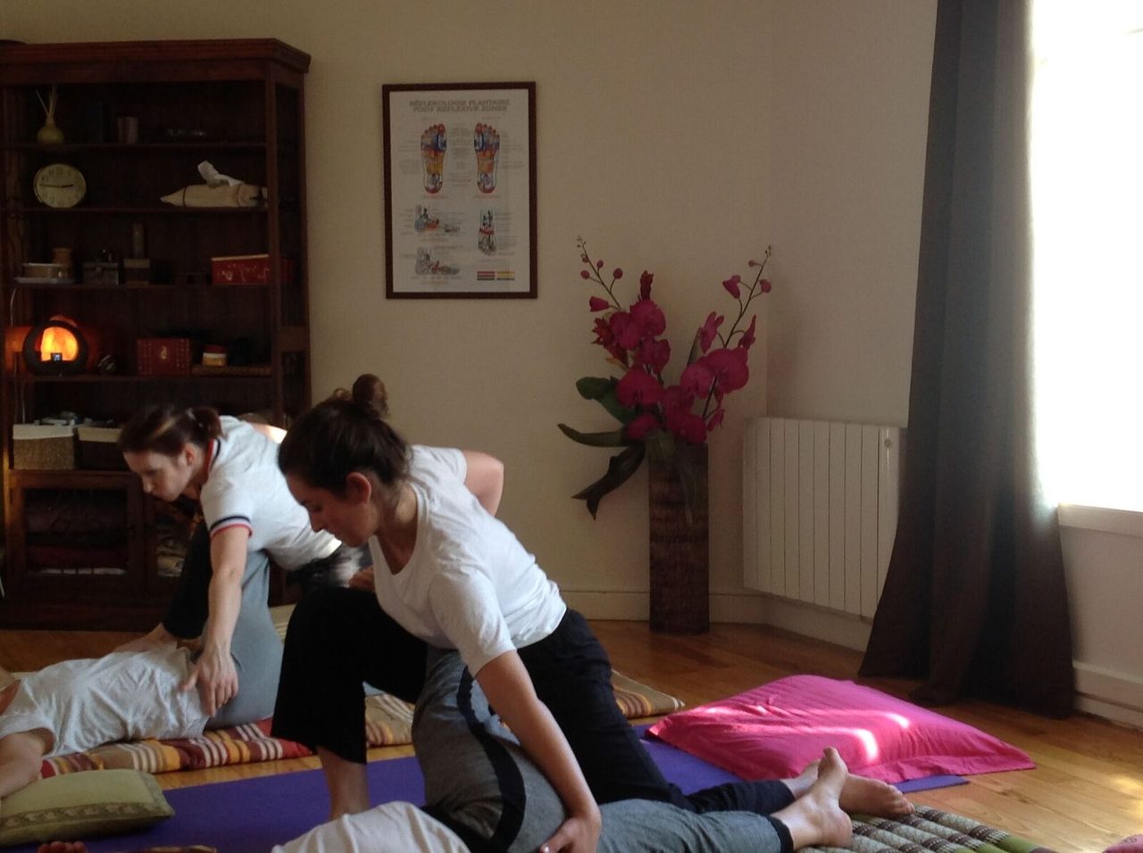 Posture de yoga