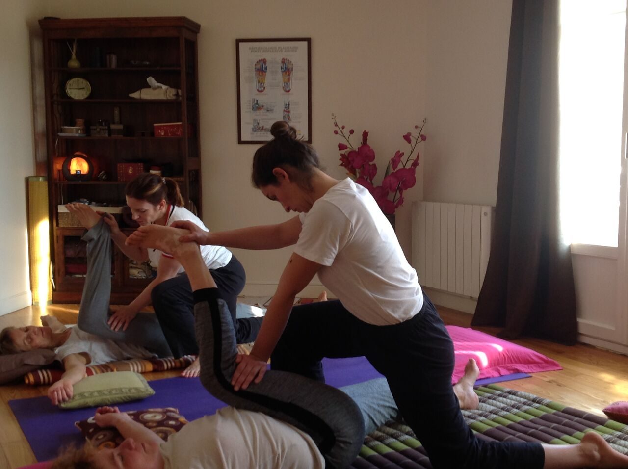Posture de yoga